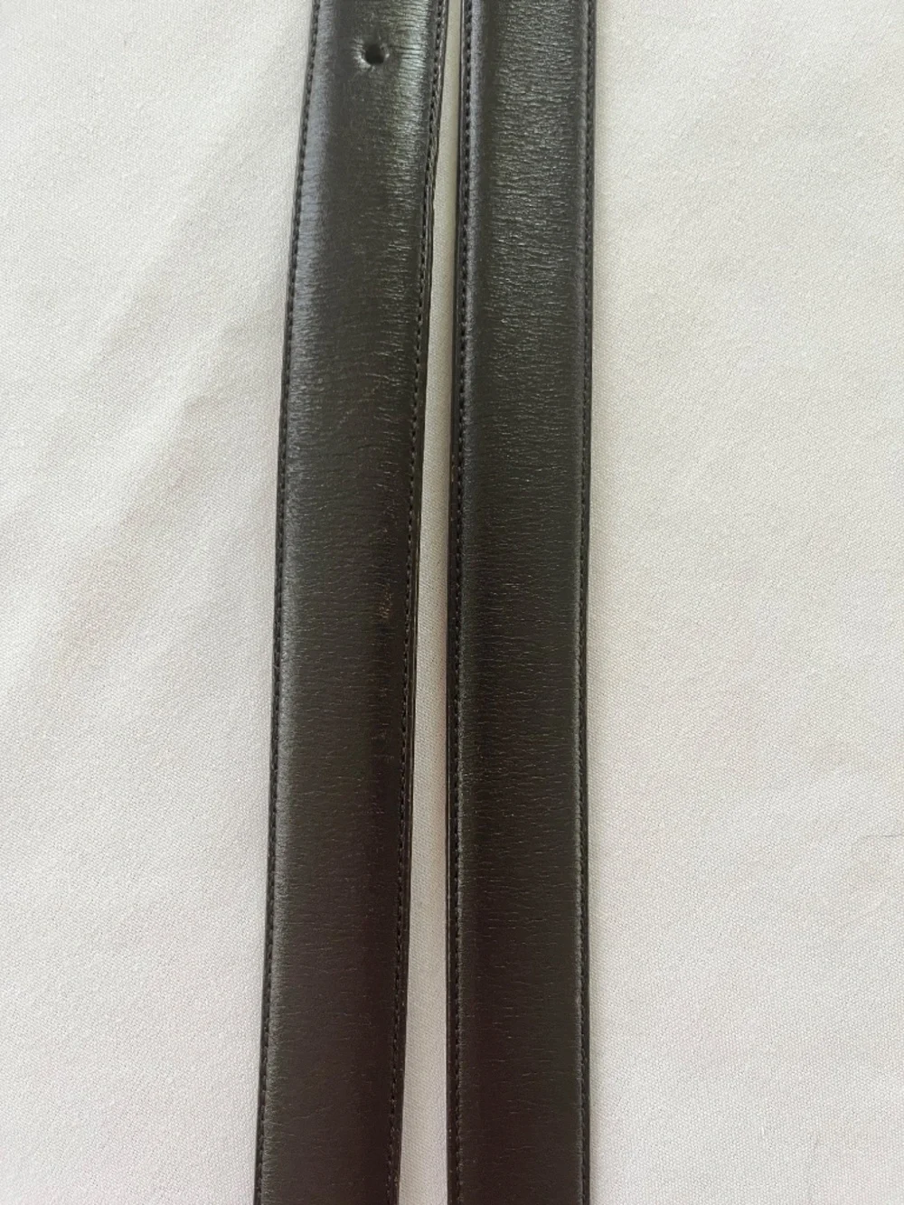 Brooks Brothers Dark Brown Leather Belt 36/90